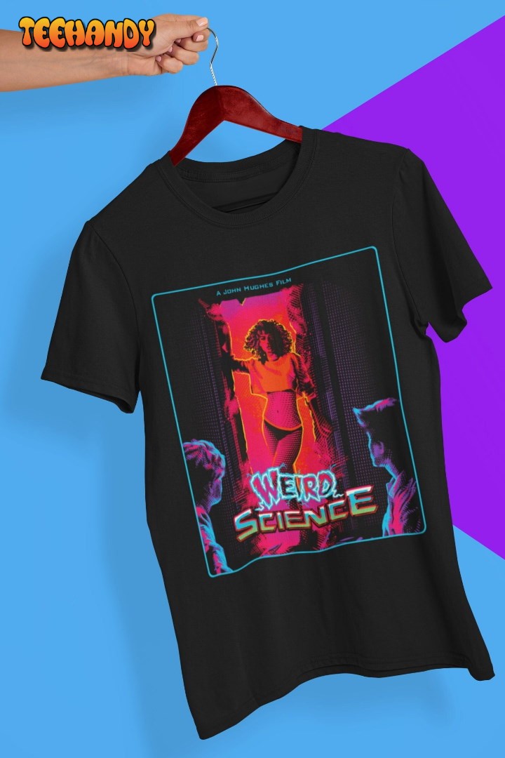 Weird Science Movie Soft T-Shirt, Weird Science Poster 80s Movie Shirt