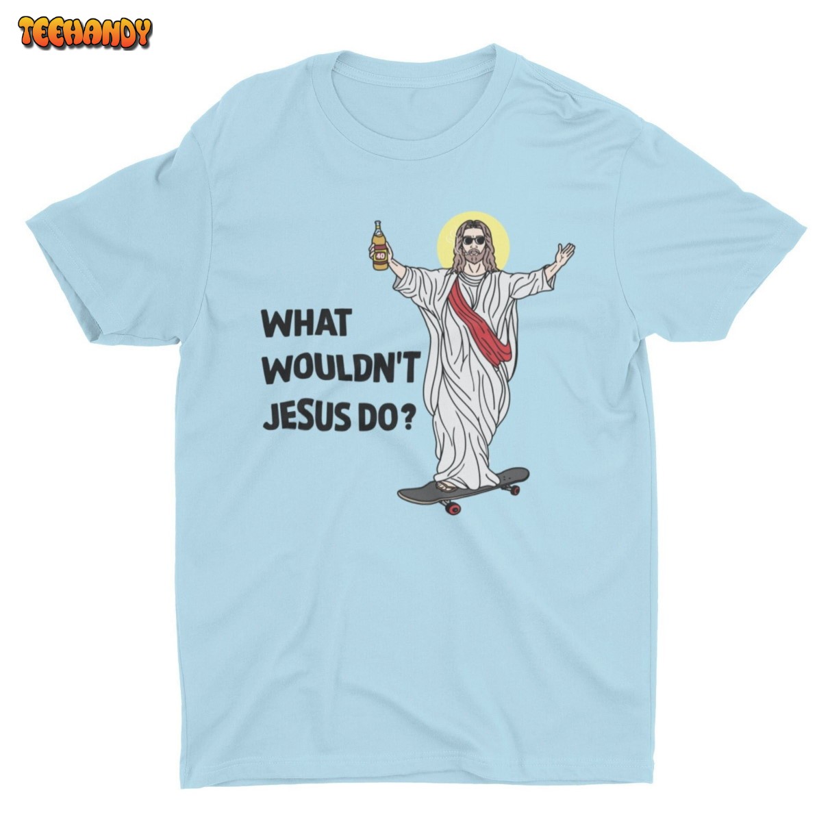 What Wouldn’t Jesus Do, Funny Shirt, 90’s Novelty Shirt