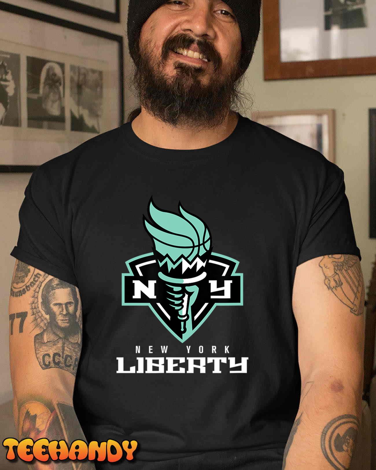 WNBA New York Liberty Fan Base T-Shirt