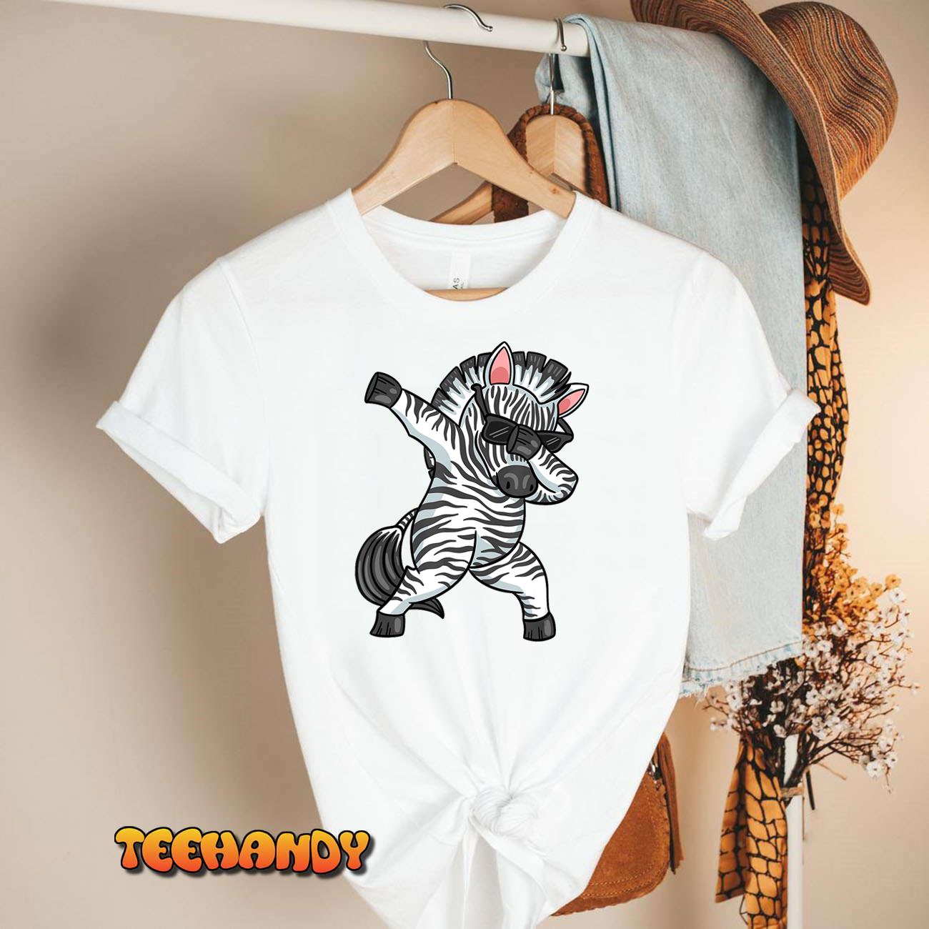 Zebra Lover, Funny Zebra Dabbing, Kids Zebra, Zebra T-Shirt