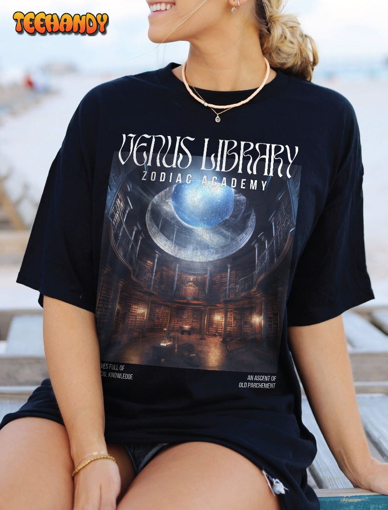 Zodiac Academy Venus Library Shirt