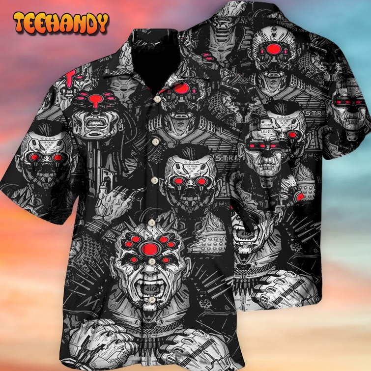 Zombie Will Work For Your Brains Hawaiian Shirt