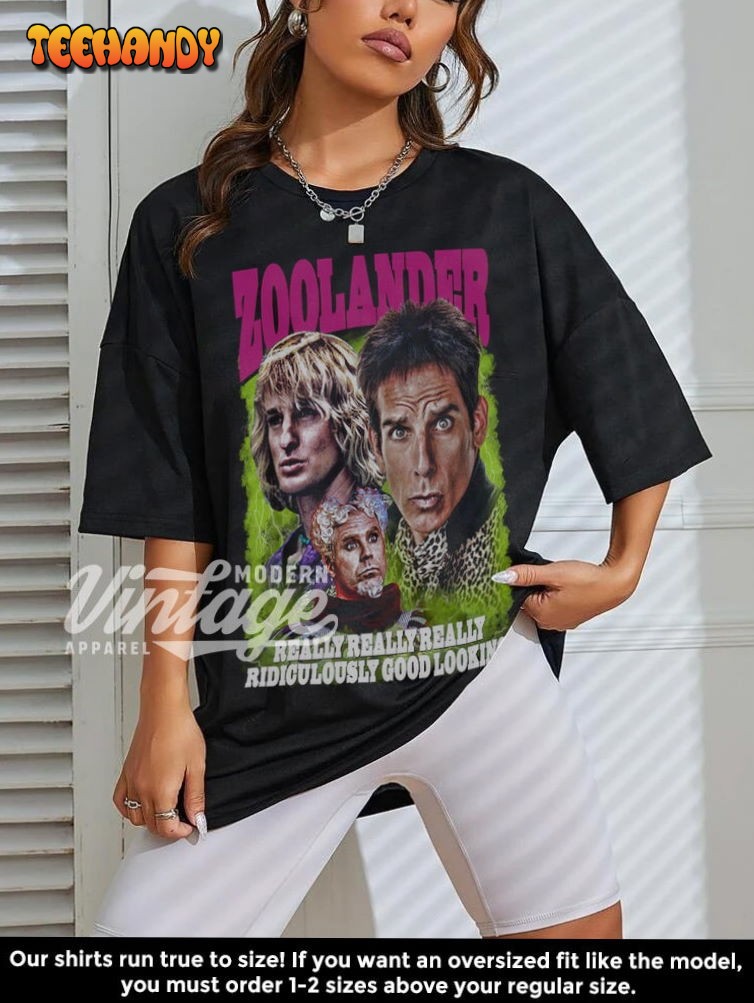 Zoolander Ben Stiller Shirt, Funny Movie Classic 90s Graphic T Shirt