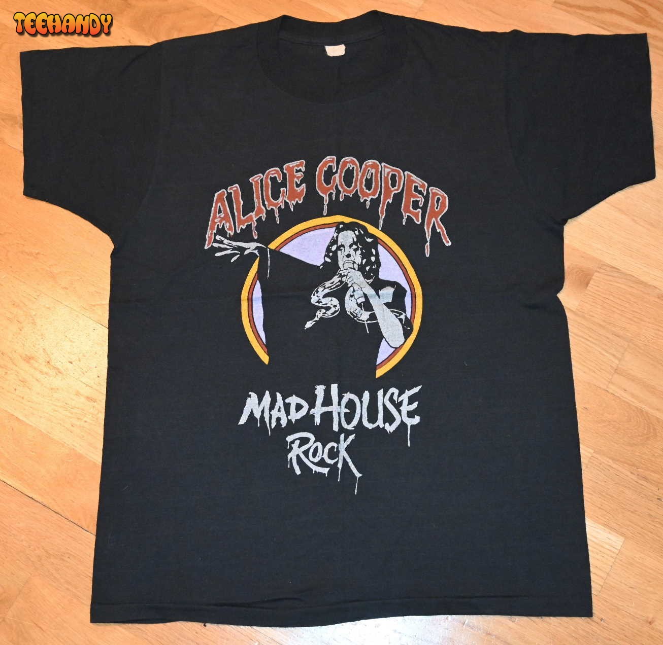 1970’s ALICE COOPER vintage rare concert 1979 Tour Glam T Shirt