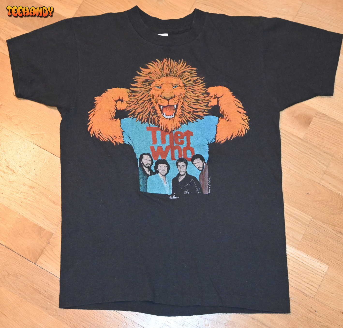 1979 THE WHO vintage rare concert 70’s tour rock T Shirt