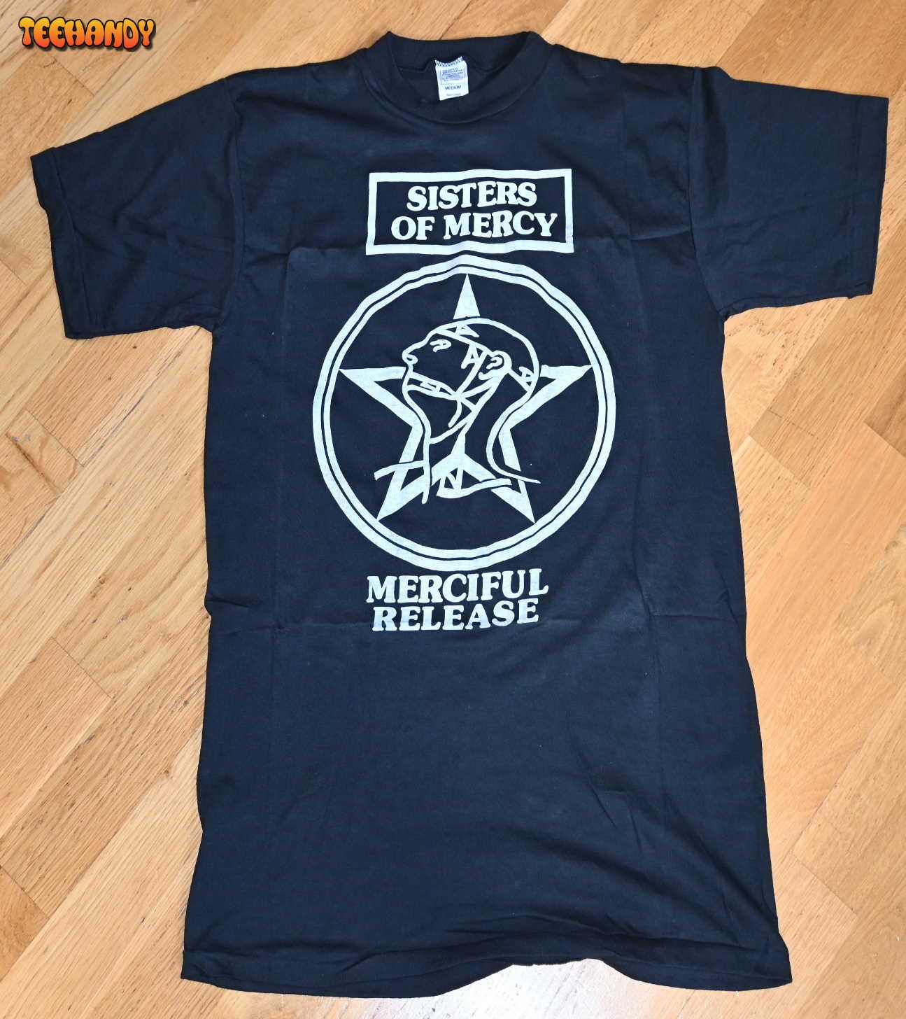 1980’s The SISTERS of MERCY vintage original Merciful Release concert T Shirt