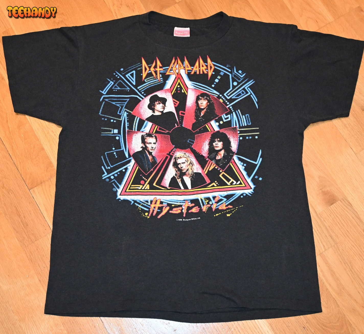 1988 DEF LEPPARD vintage 80’s concert tour rare original T Shirt