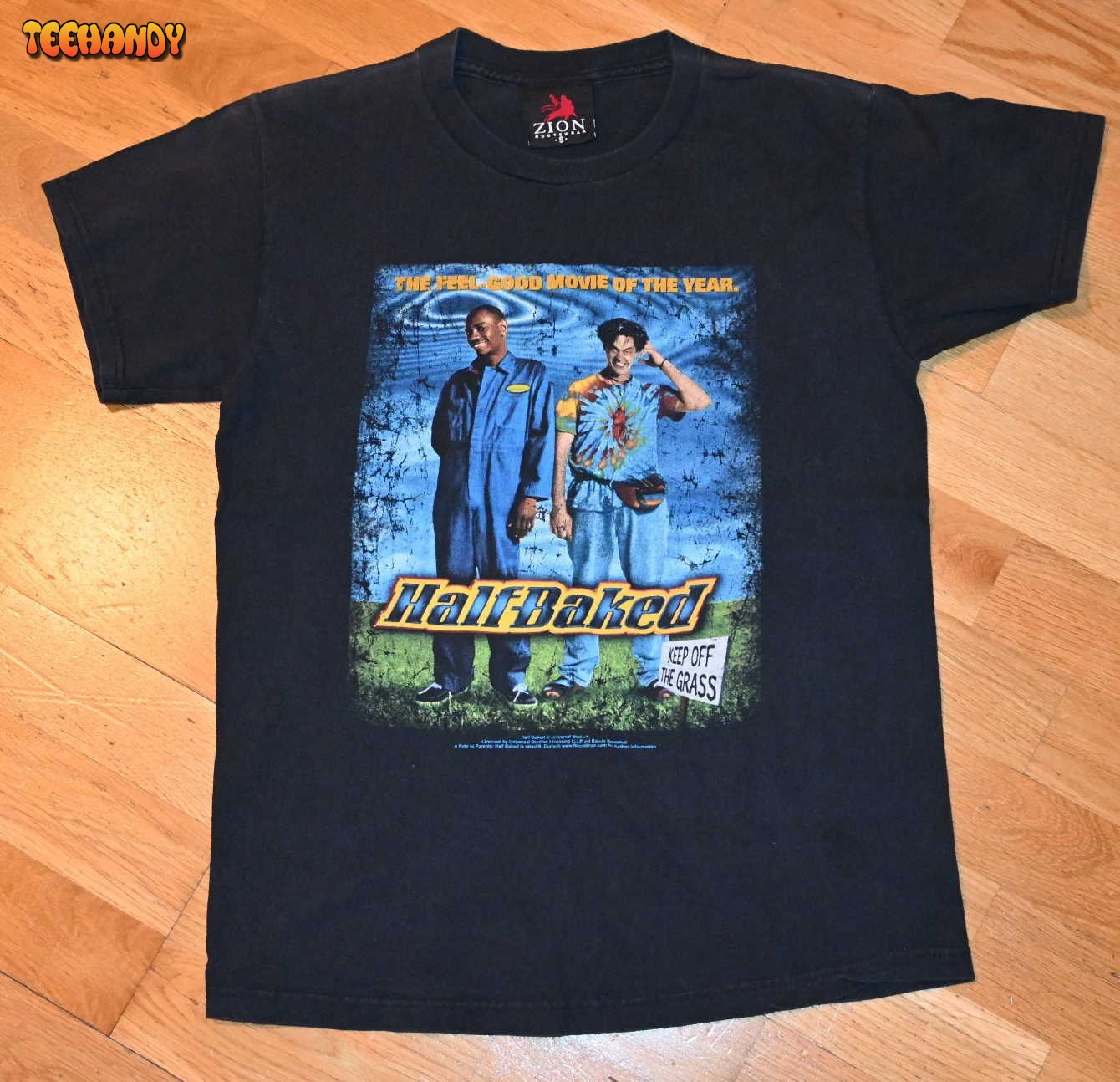 1990’s HALF-BAKED vintage rare comedy movie 1998 Dave Chappelle T Shirt