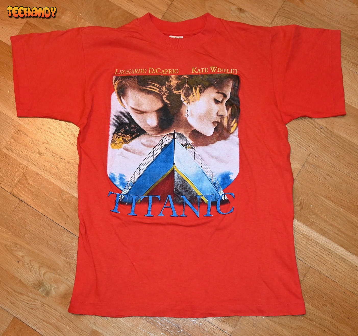 1990’s TITANIC Leonardo DiCaprio vintage rare movie T Shirt