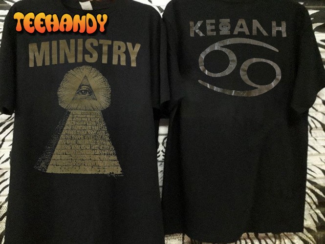 1991 Ministry ΚΕΦΑΛΗΞΘ Psalm 69 T-Shirt, Ministry Psalm 69 Shirt