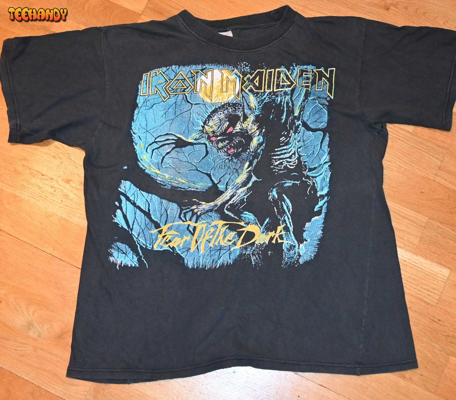 1992 IRON MAIDEN vintage concert 1990’s Euro Uk Tour Rock T Shirt
