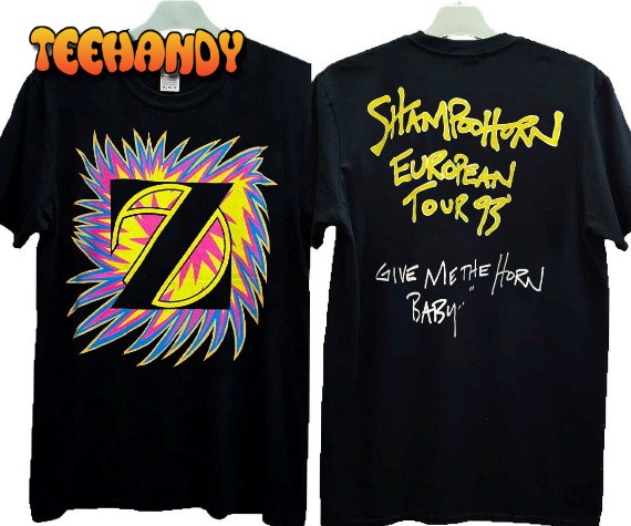 1995 Frank Zappa Shampoohorn Euro Give Me The Horn Baby T-Shirt