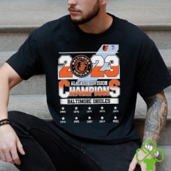 2023 AL East Division Champions Baltimore Orioles AL East T Shirt 2