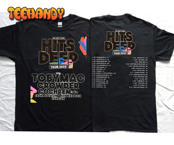 2023 TobyMac Hits Deep Tour T-Shirt, TobyMac Tour 2023 T-Shirt