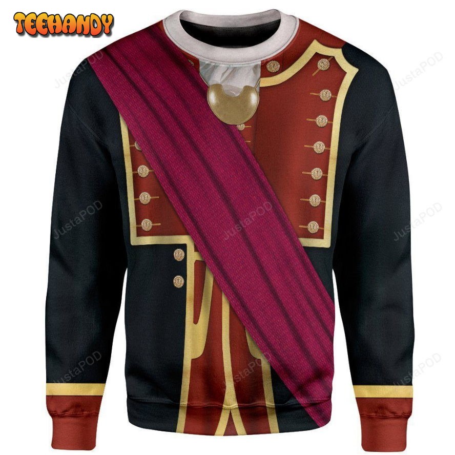 3D George Washington Ancient Costume Sweatshirt Ugly Sweater
