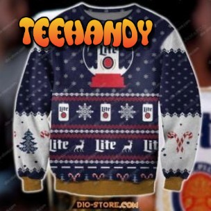 3D Print Knitting Pattern Miller Lite Ugly Christmas Sweater, Ugly Sweater