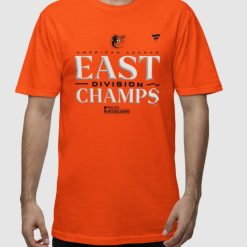 Baltimore Orioles 2023 AL East Champions Unisex T Shirt 1