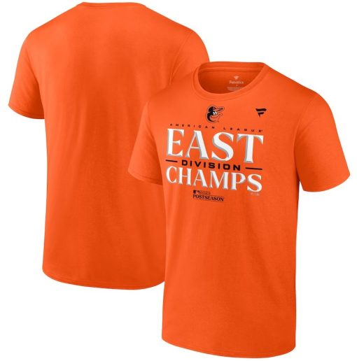 Baltimore Orioles 2023 AL East Division Champions Locker Room T-Shirt