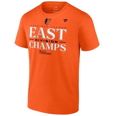Baltimore Orioles 2023 AL East Division Champions Locker Room T Shirt