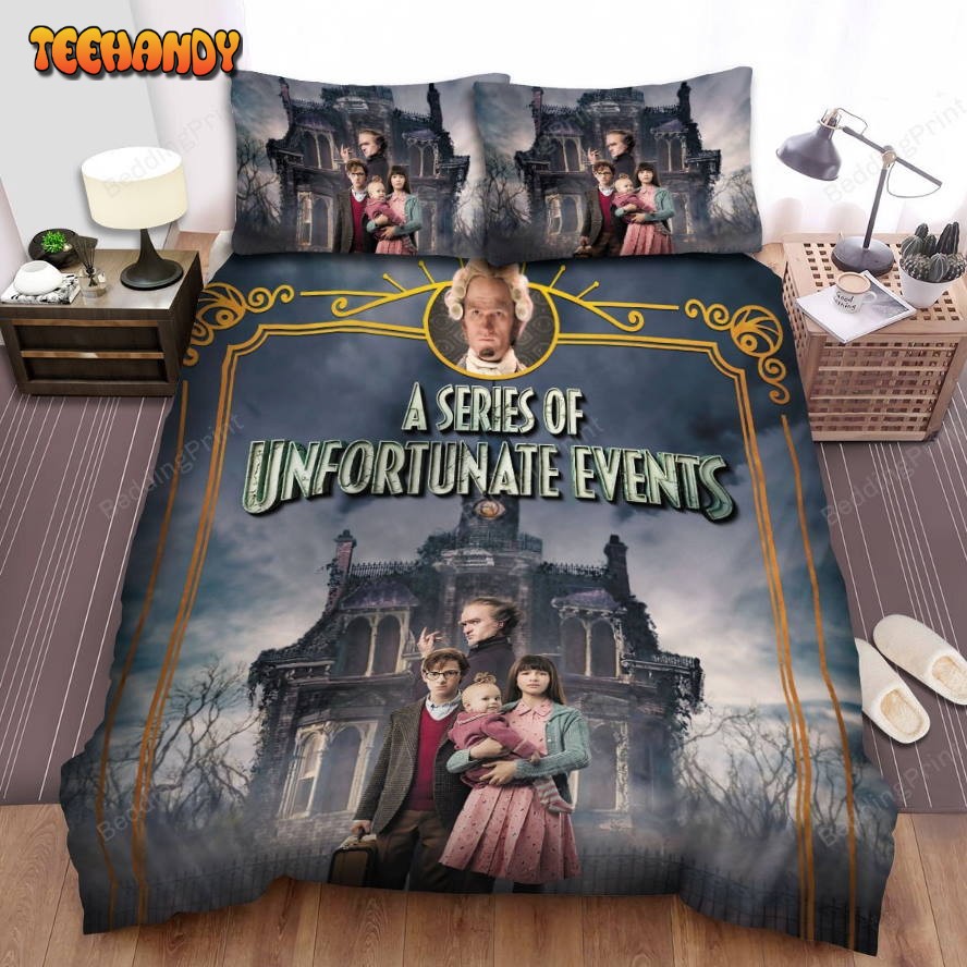 A Series Of Unfortunate Events (2017–2019) Movie Poster Bedding Sets