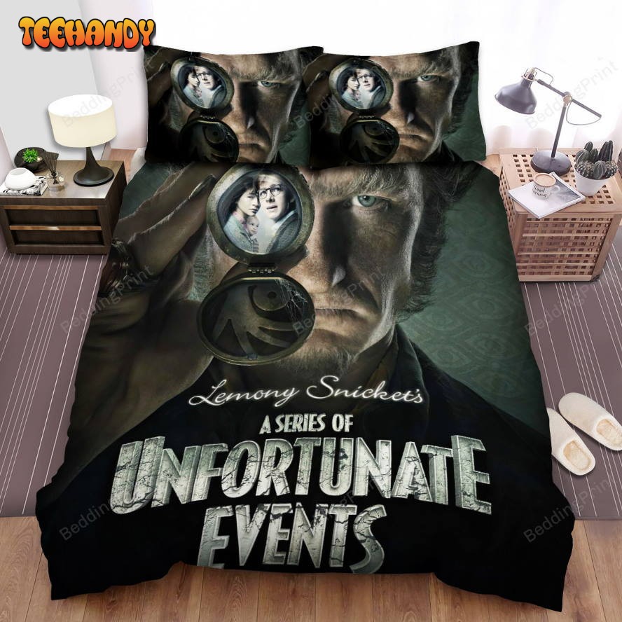 A Series Of Unfortunate Events (2017–2019) Movie Poster Fanart 2 Bedding Sets