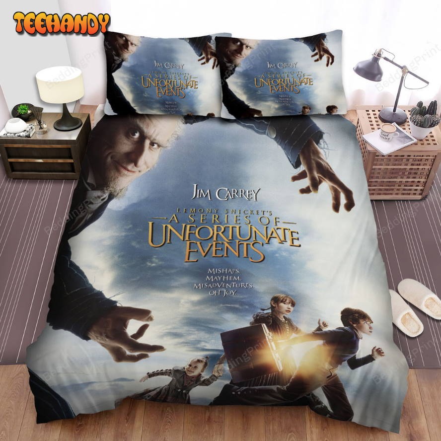 A Series Of Unfortunate Events (2017–2019) Movie Poster Fanart Bedding Sets