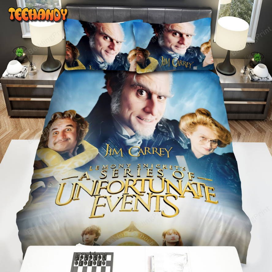 A Series Of Unfortunate Events (2017–2019) Poster Movie Poster Bedding Sets Ver 1