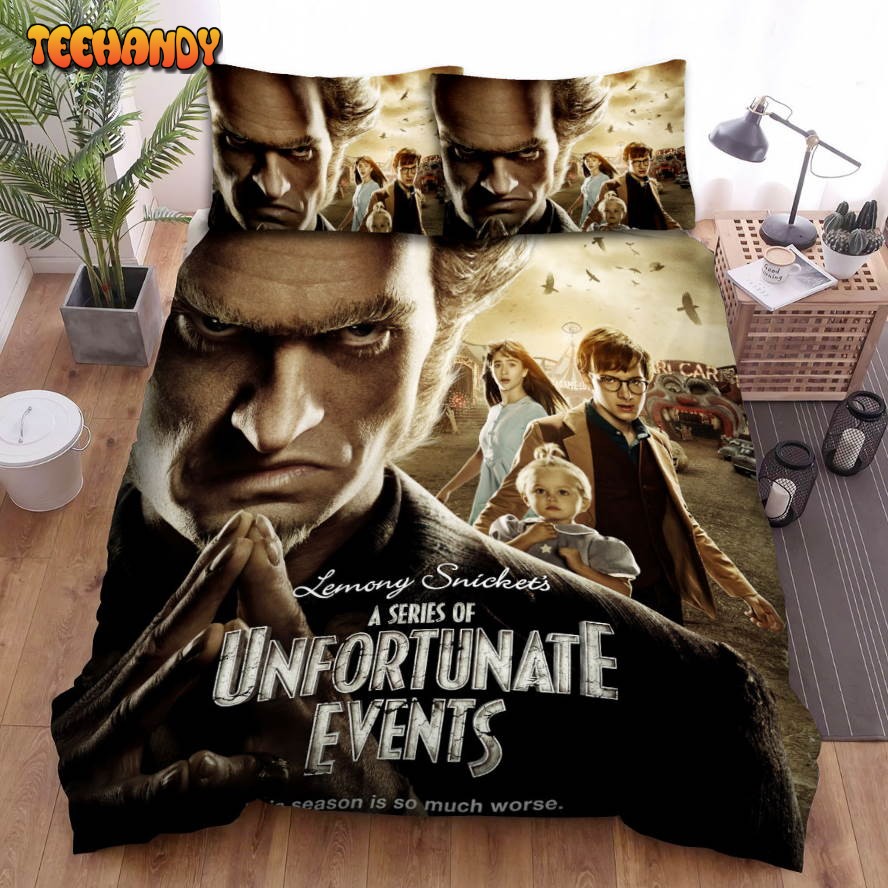 A Series Of Unfortunate Events (2017–2019) This Season Is So Much 2 Bedding Sets