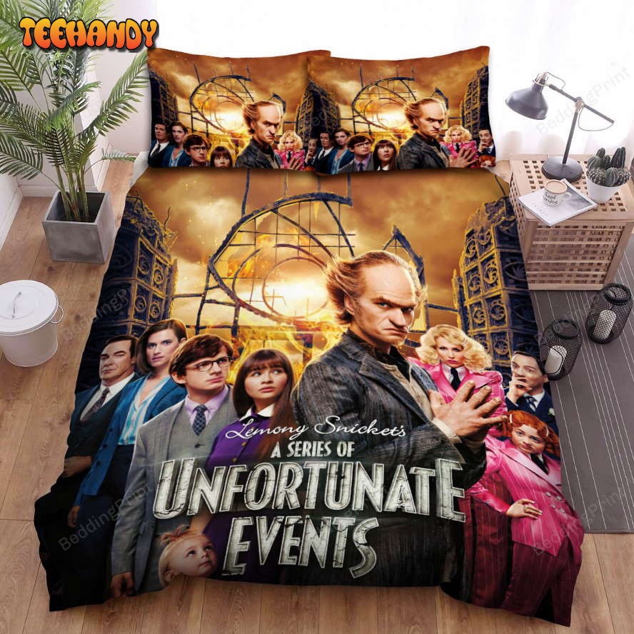 A Series Of Unfortunate Events (2017–2019) We’ve Saved The Worst 2 Bedding Sets