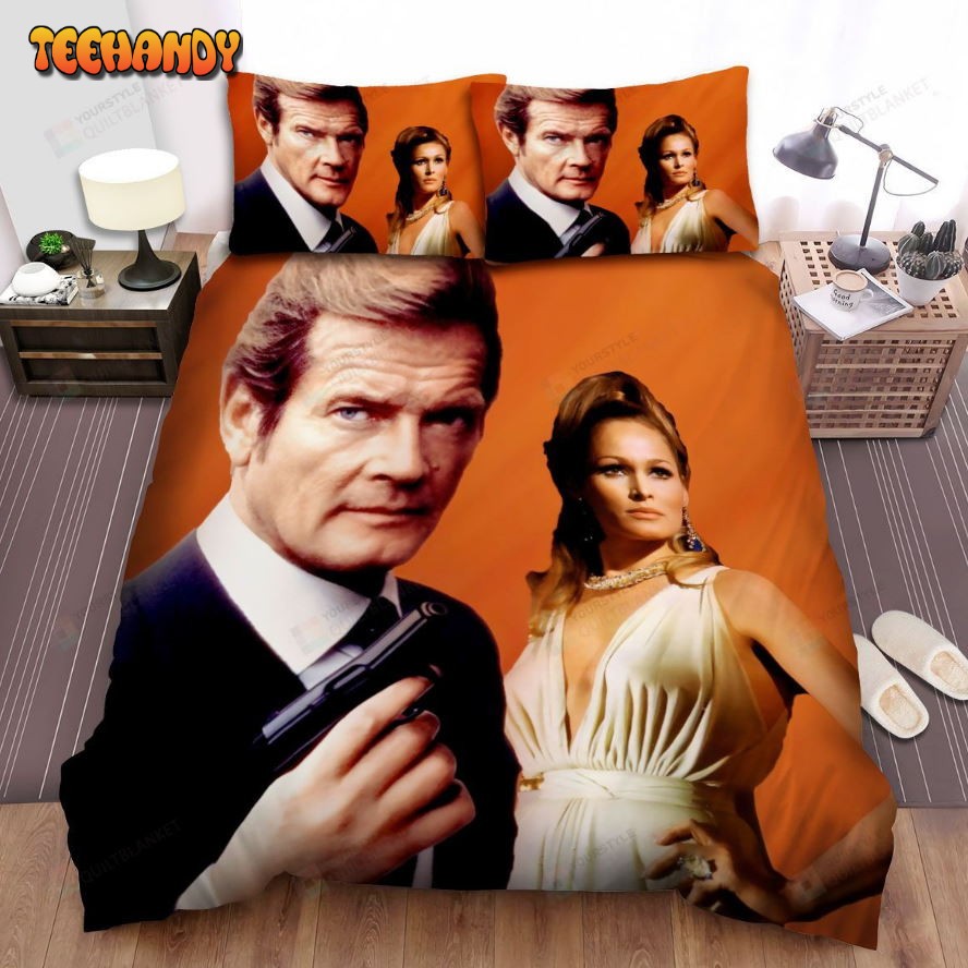 A View To A Kill Movie Poster 4 Bed Sheets Spread Comforter Duvet Cover Bedding Sets