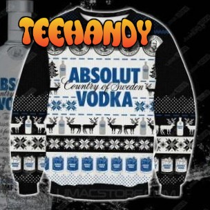 Absolut Vodka Ugly Christmas Sweater, All Over Print Sweatshirt