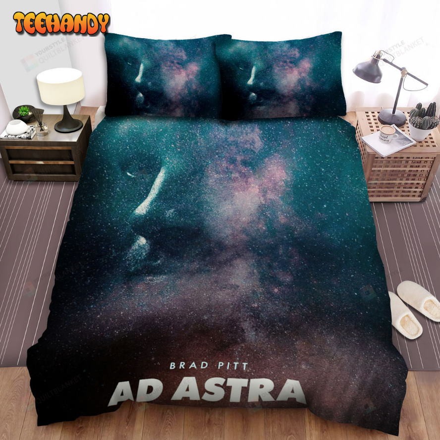 Ad Astra Movie Art 2 Bed Sheets Duvet Cover Bedding Sets