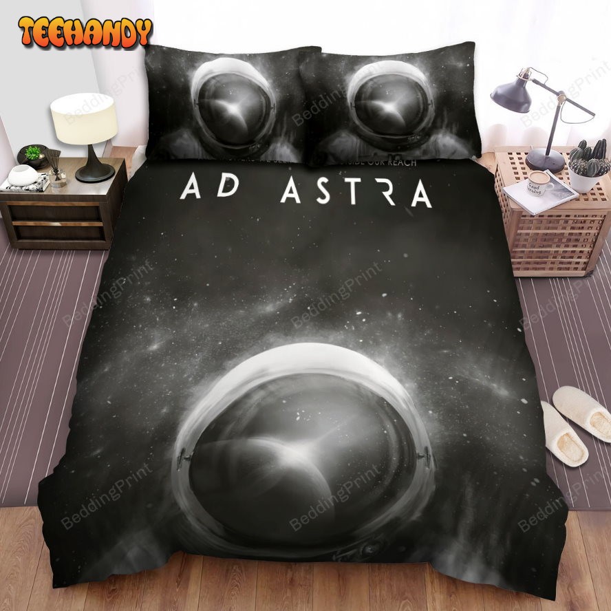 Ad Astra Movie Poster 8 Bed Sheets Duvet Cover Bedding Sets