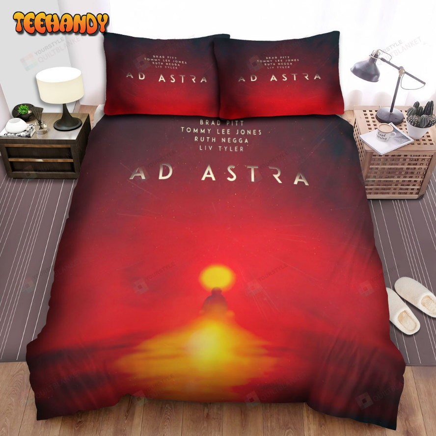 Ad Astra Sunset Poster Bed Sheets Duvet Cover Bedding Sets