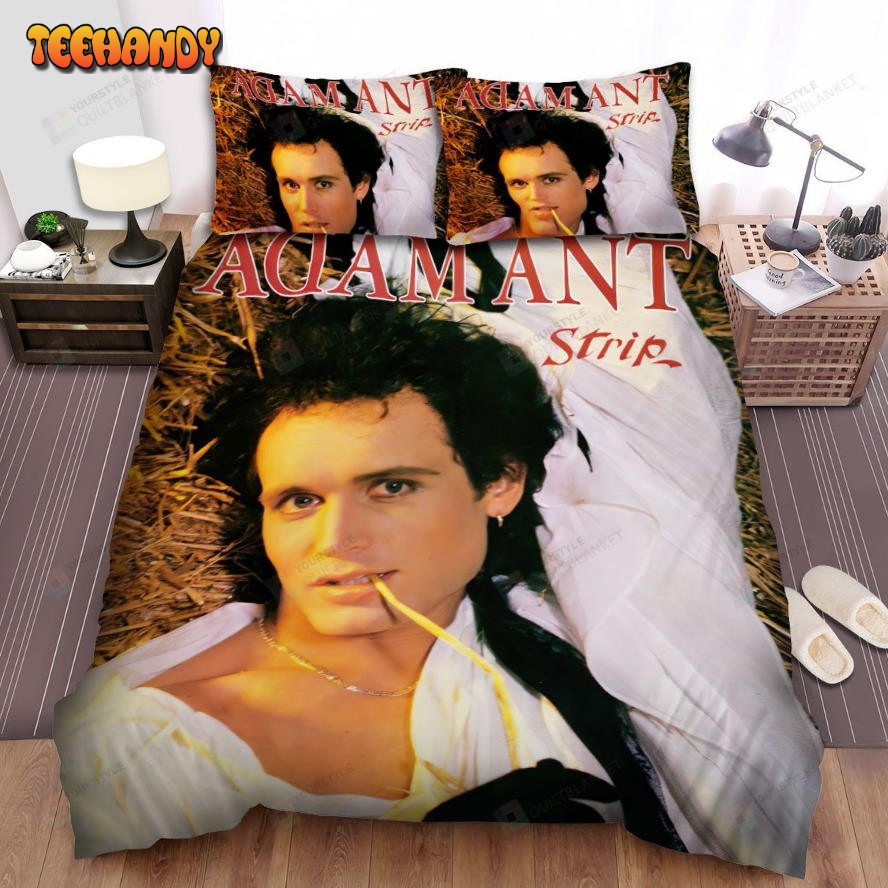 Adam Ant Album Strip Bed Sheets Spread Comforter Duvet Cover Bedding Sets