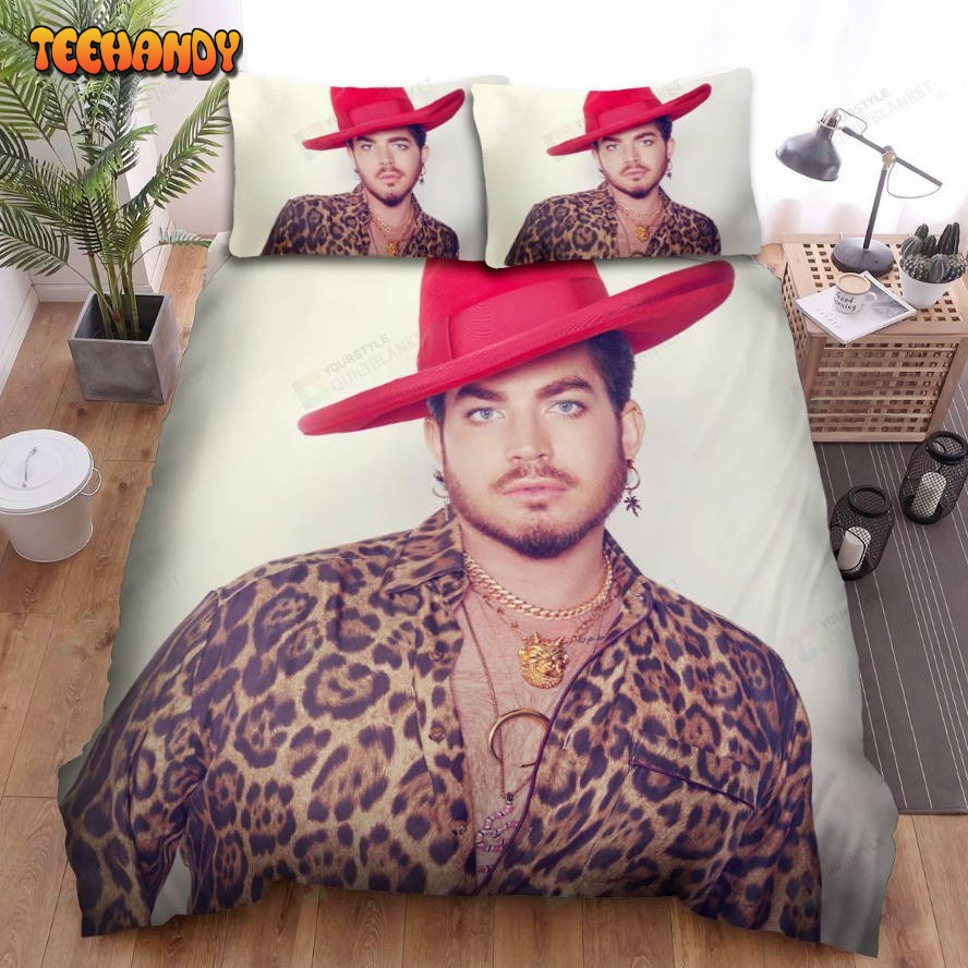 Adam Lambert Comin In Hot Album Cover Spread Comforter Bedding Sets