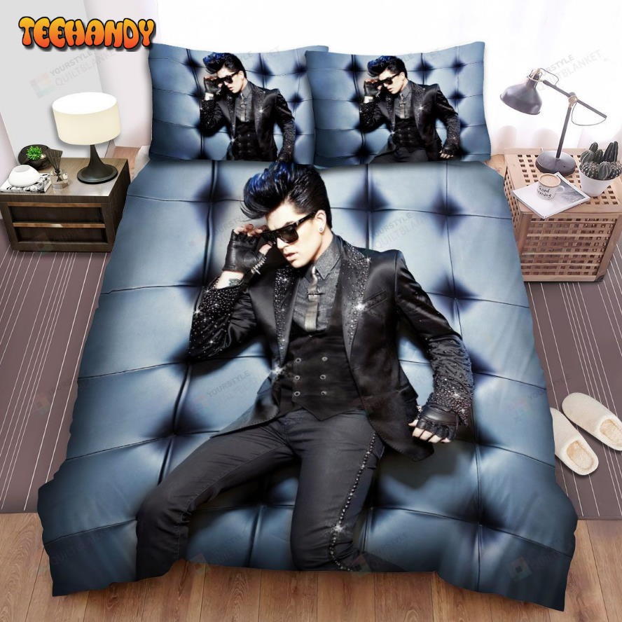 Adam Lambert If I Had You Album Cover Spread Comforter Bedding Sets