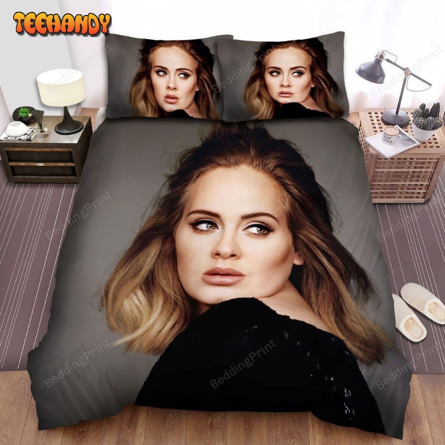 Adele Portrait Bed Sheets Duvet Cover Bedding Sets