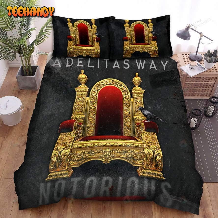 Adelitas Way Music Notorious Album Spread Comforter Bedding Sets