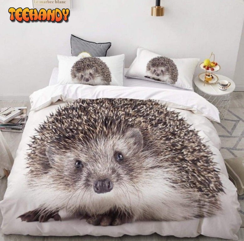 Adorable Hedgehog Bed Sheets Duvet Cover Bedding Sets