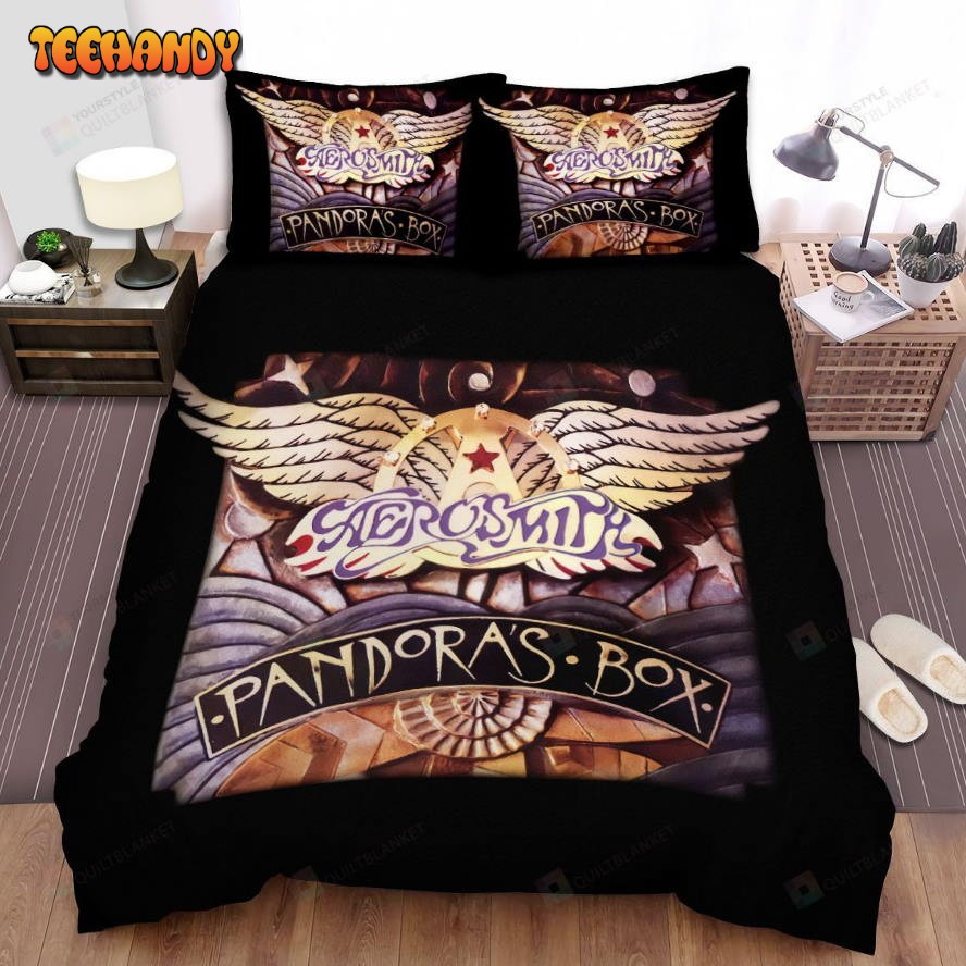 Aerosmith Pandora’s Box Album Coverbed Sheets Comforter Bedding Sets