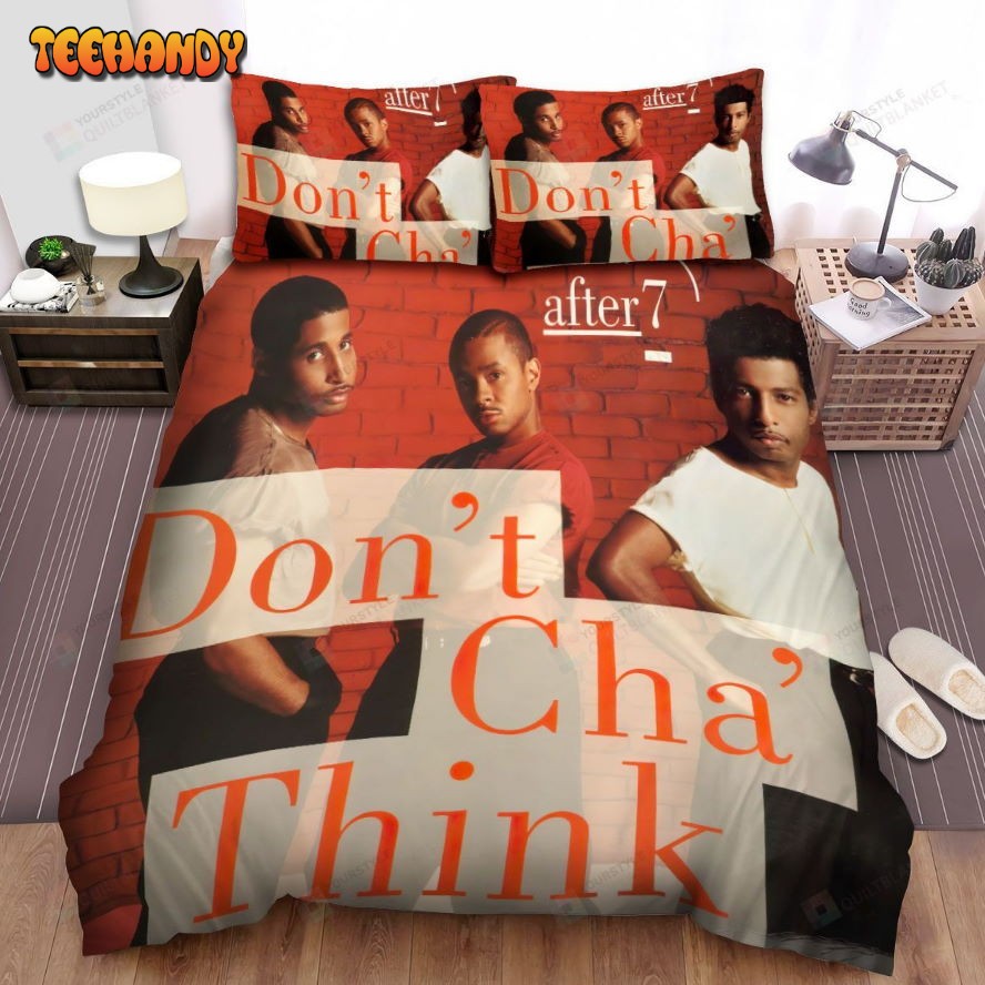 After 7 Music Don’t Cha Think Album Spread Comforter Bedding Sets