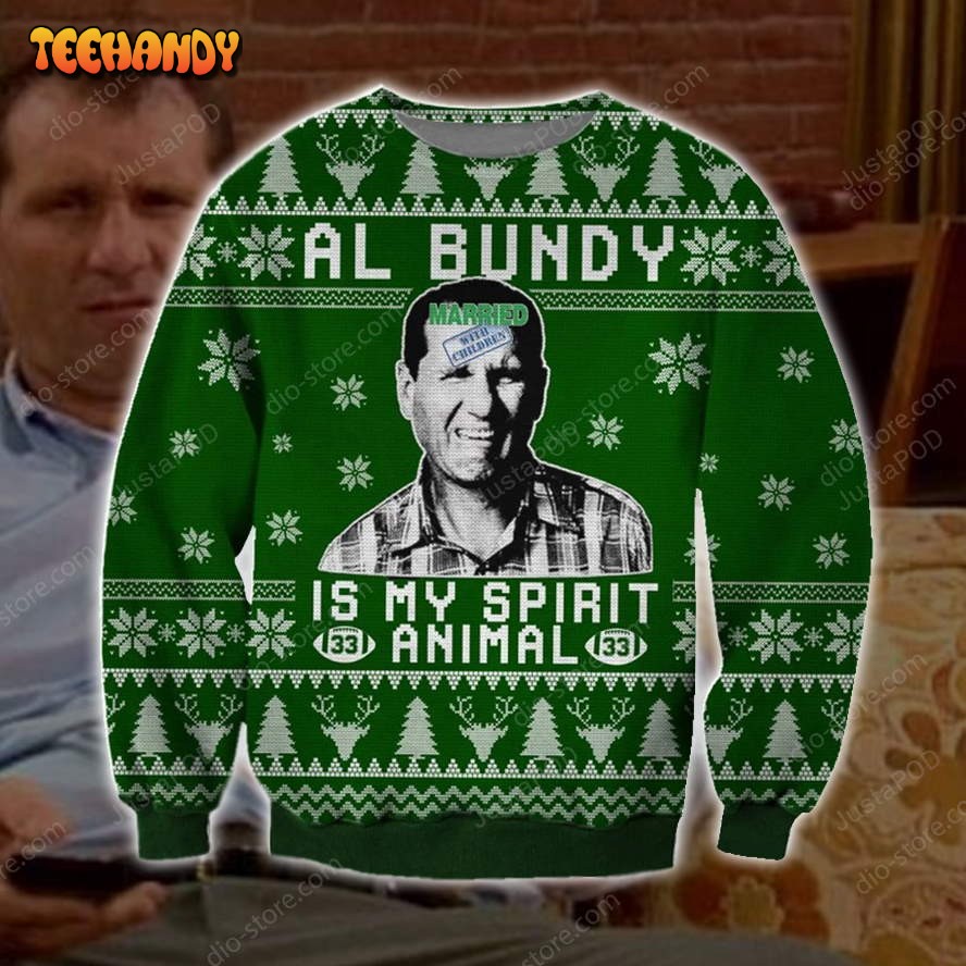 Al Bundy 3d Print Ugly Sweater, Ugly Sweater, Christmas Sweaters