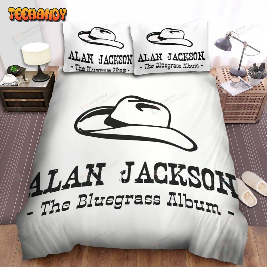 Alan Jackson The Blue Grass Album Spread Comforter Bedding Sets