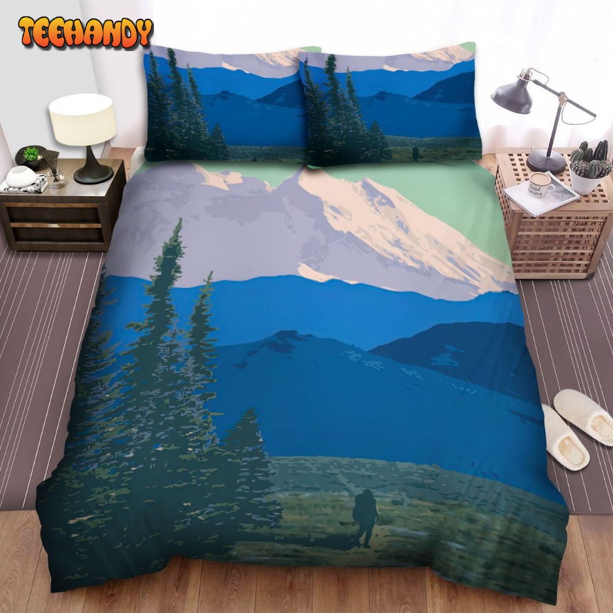 Alaska Denali National Park Bed Sheets Duvet Cover Bedding Sets