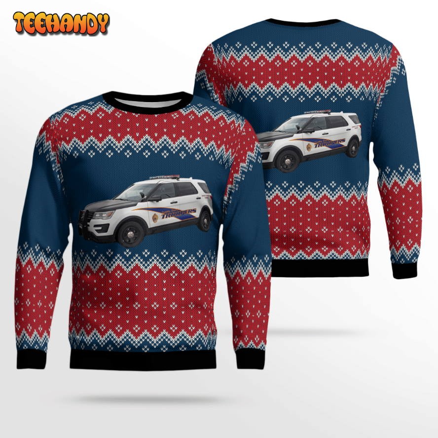 Alaska State Troopers Ford Ugly Christmas Sweater, All Over Print Sweatshirt