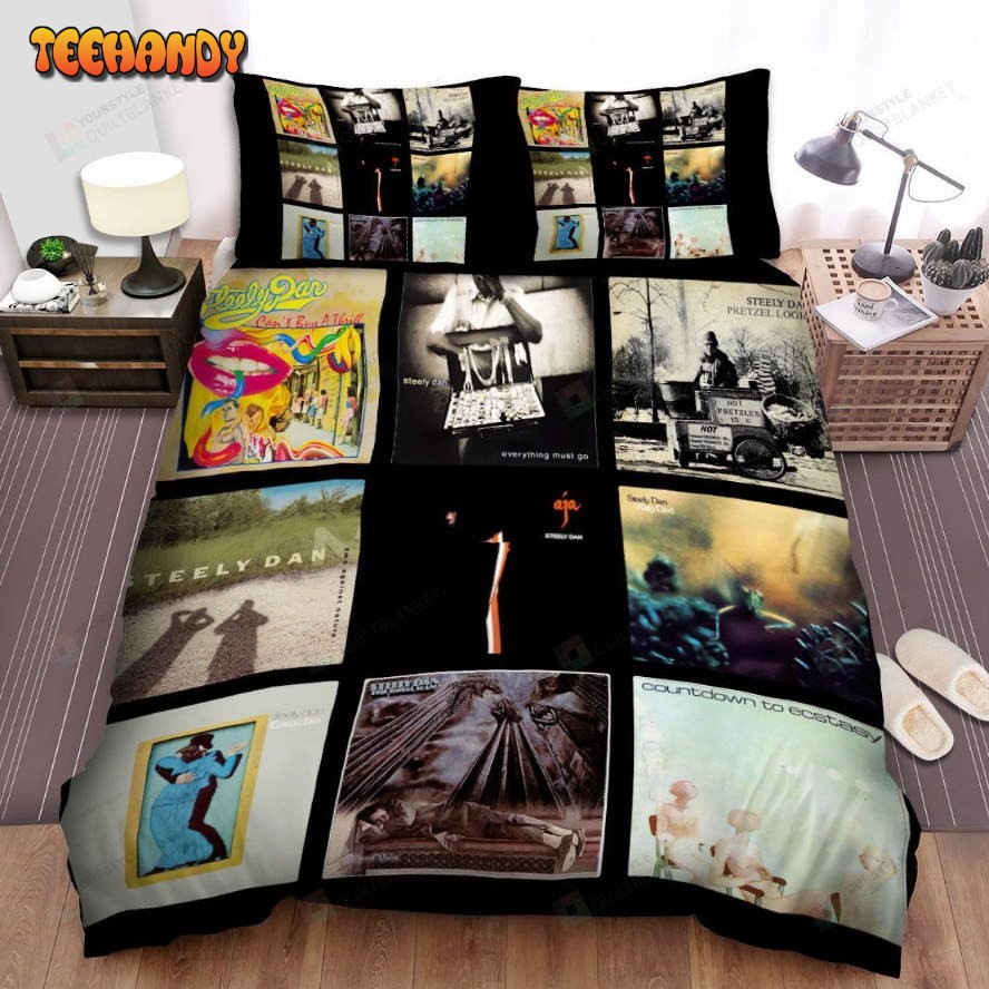 Album Collections Steely Dan Spread Comforter Duvet Cover Bedding Sets