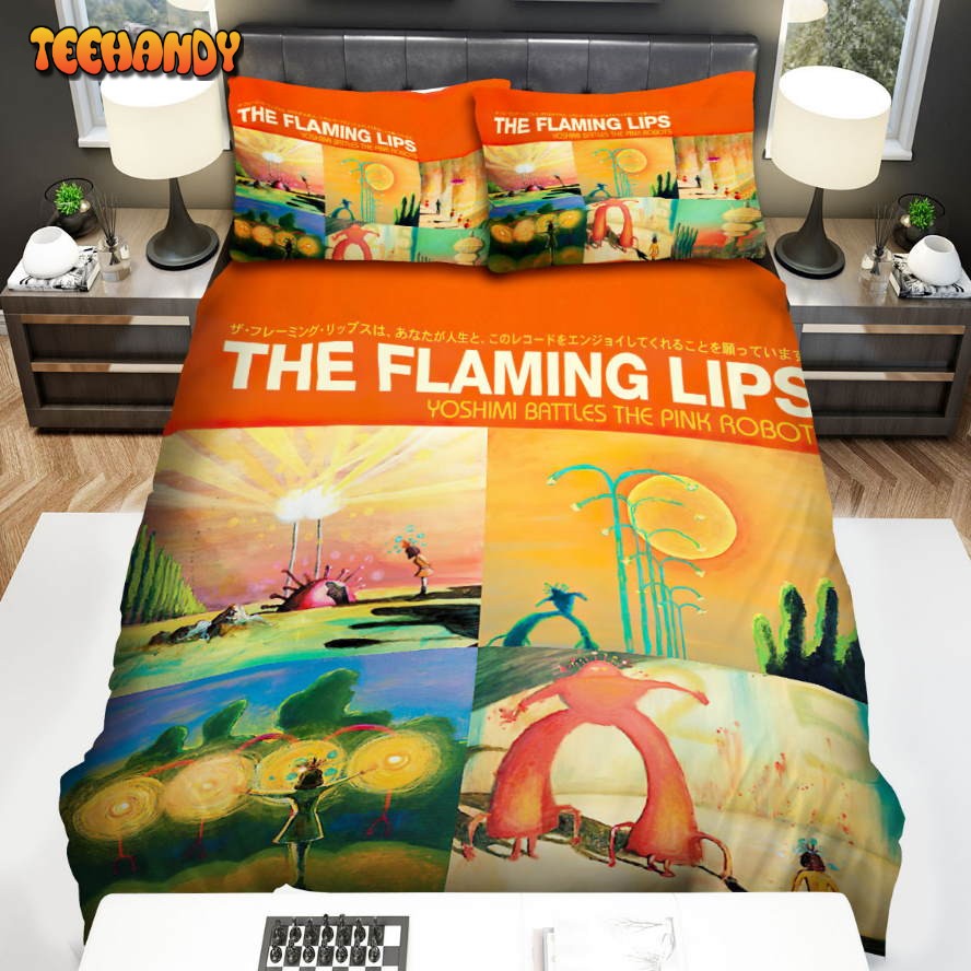 Album Collections The Flaming Lips Spread Comforter Bedding Sets