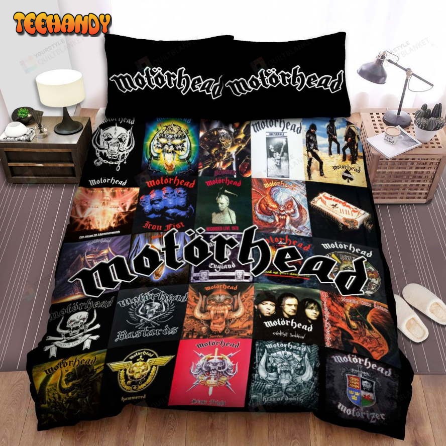 Album Cover Collections 2 Motorhead Spread Comforter Bedding Sets