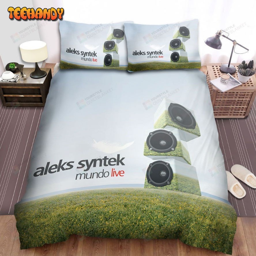 Aleks Syntek Mundo Live Album Music Spread Comforter Bedding Sets